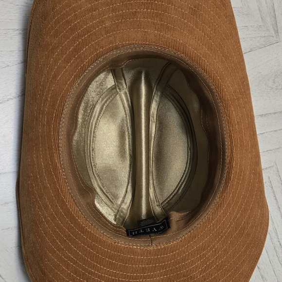 Wyeth Fedora Hat Corduroy Cowgirl Anthropologie Style, NWT Canyon Rancher Hat - Picture 8 of 12